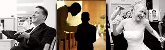 Candid wedding photography