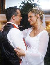 First Dance, bride and groom