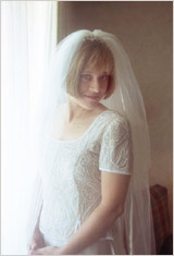 wedding portrait of bride